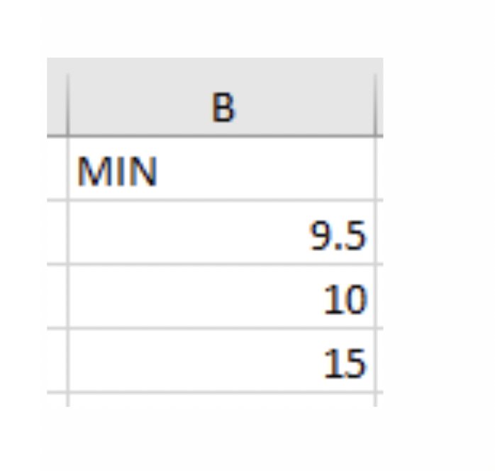 A table with numbers and letters

Description automatically generated